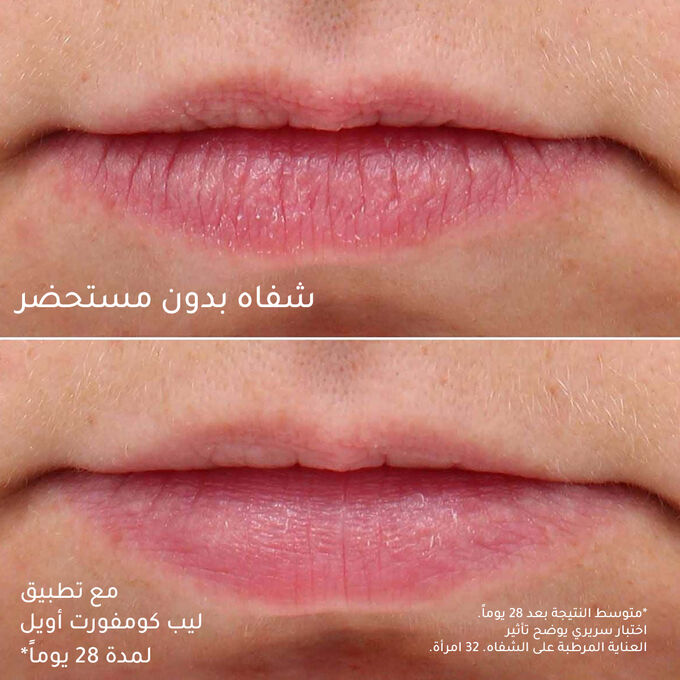 زيت ليب كومفورت &ndash; الأحمر الأيقوني وتغذية