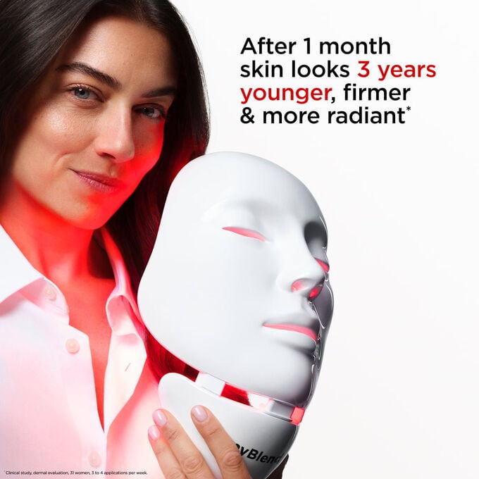 myLEDmask2 &ndash; Collagen-Boosting Red &amp; Infrared LED Face &amp; Neck Mask