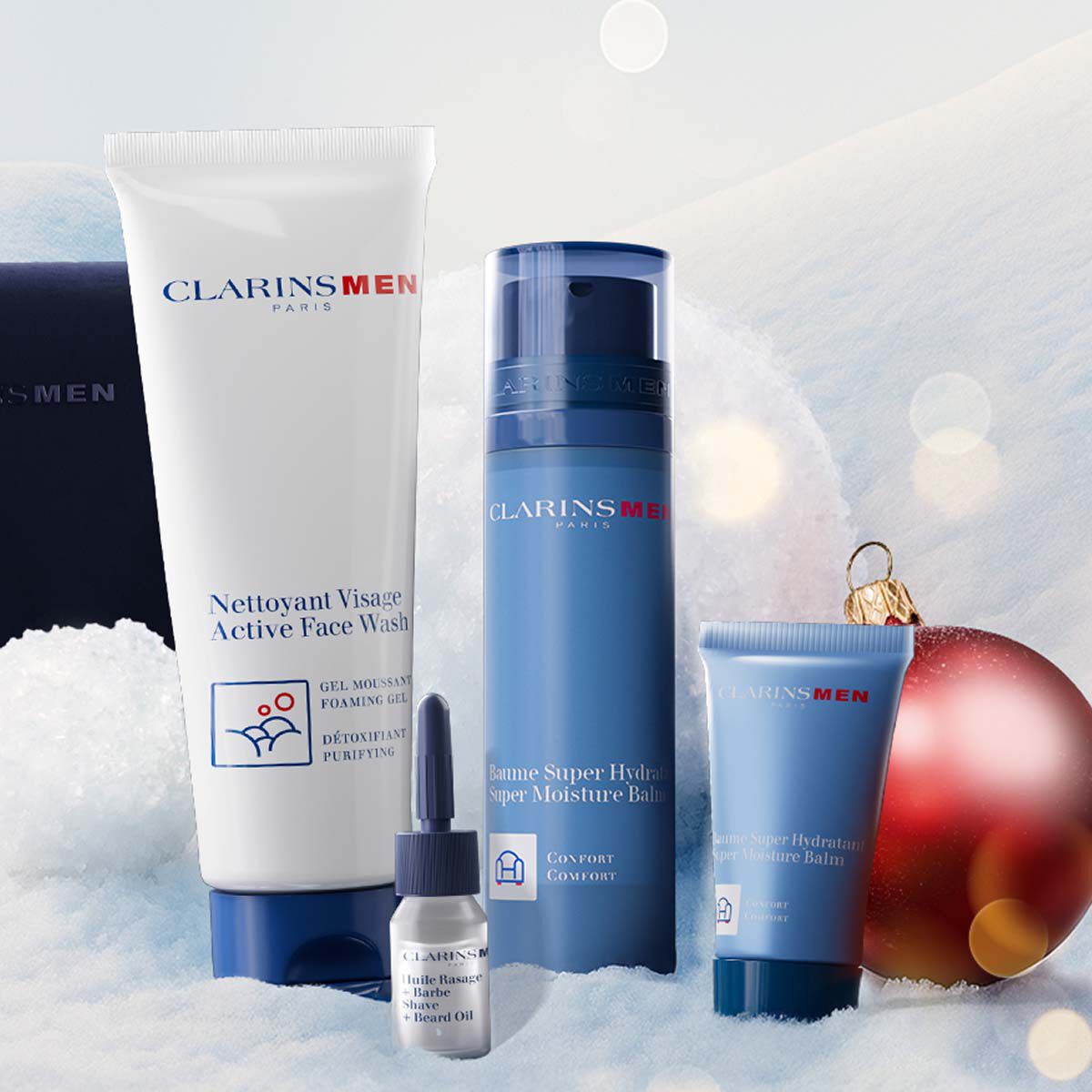 ClarinsMen Hydration Essentials | CLARINS®