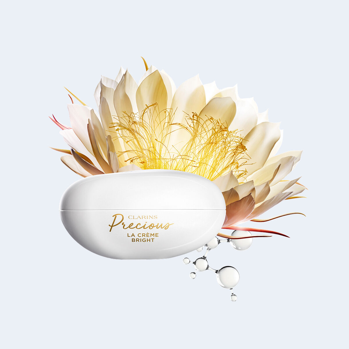 CLARINS Precious La Crème 5mx10本 Precious La Crème Brightening Moisturiser | CLARINS®