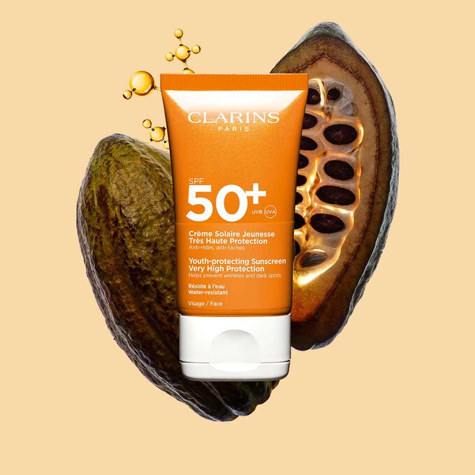 Youth-protecting Sunscreen Face Cream Very High Protection SPF50