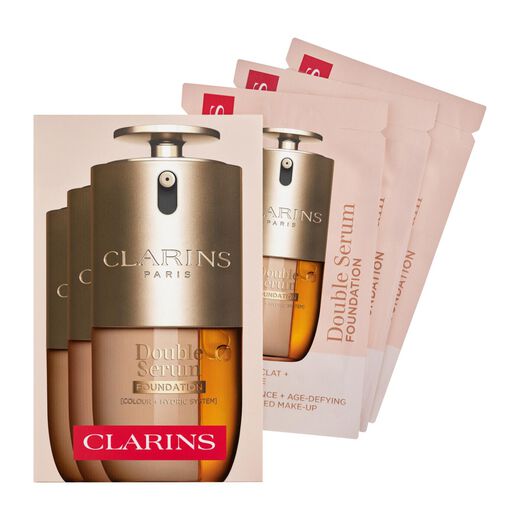 Double Serum Foundation Wallet (3 Medium Shades) 3x0.9ml