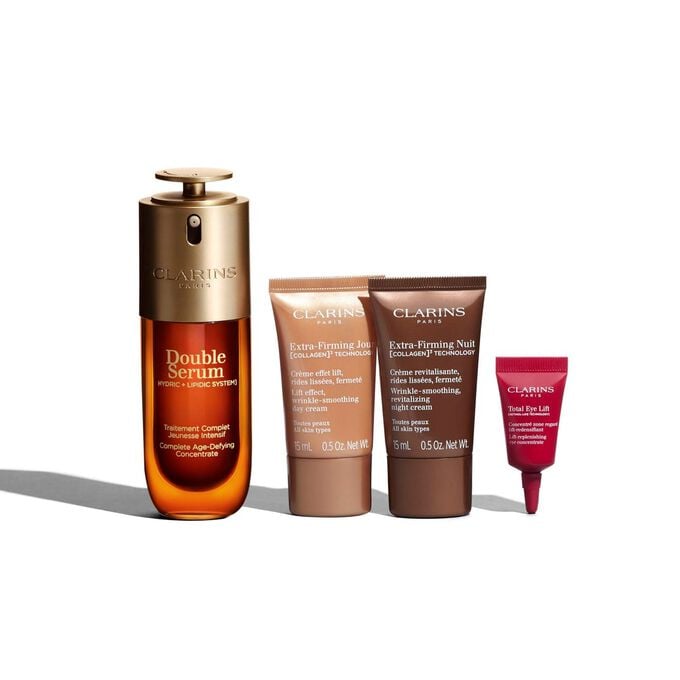 مجموعة الدبل سيروم وكريم إكسترا-فيرمينغ