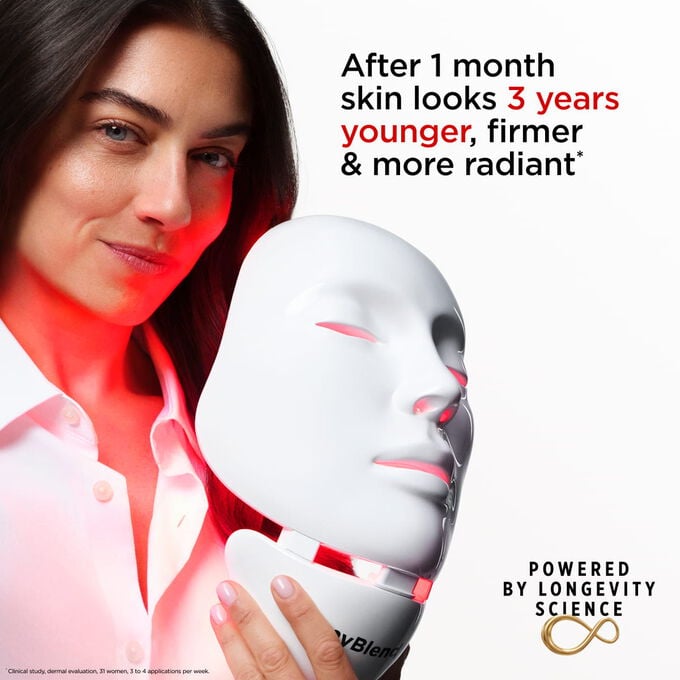 myLEDmask2 &ndash; Collagen-Boosting Red &amp; Infrared LED Face &amp; Neck Mask