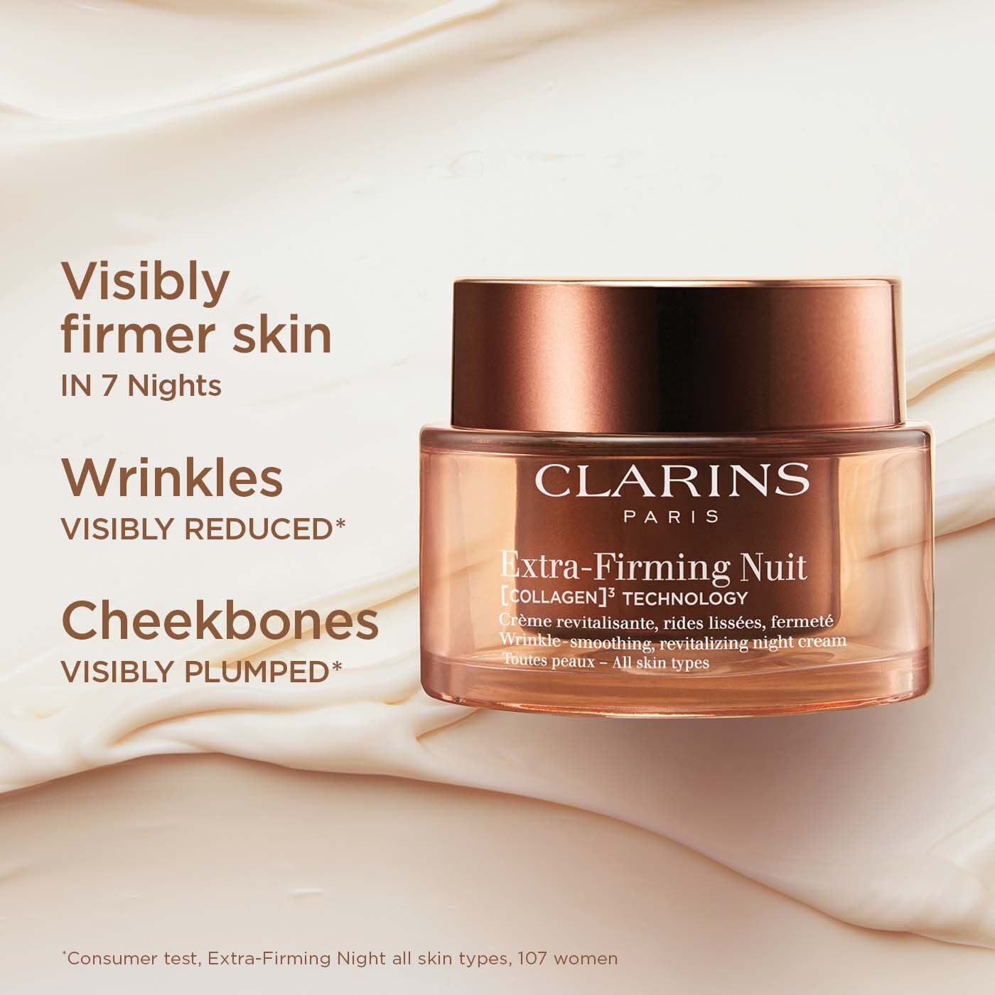 Extra-Firming Night Cream All Skin Types | CLARINS®