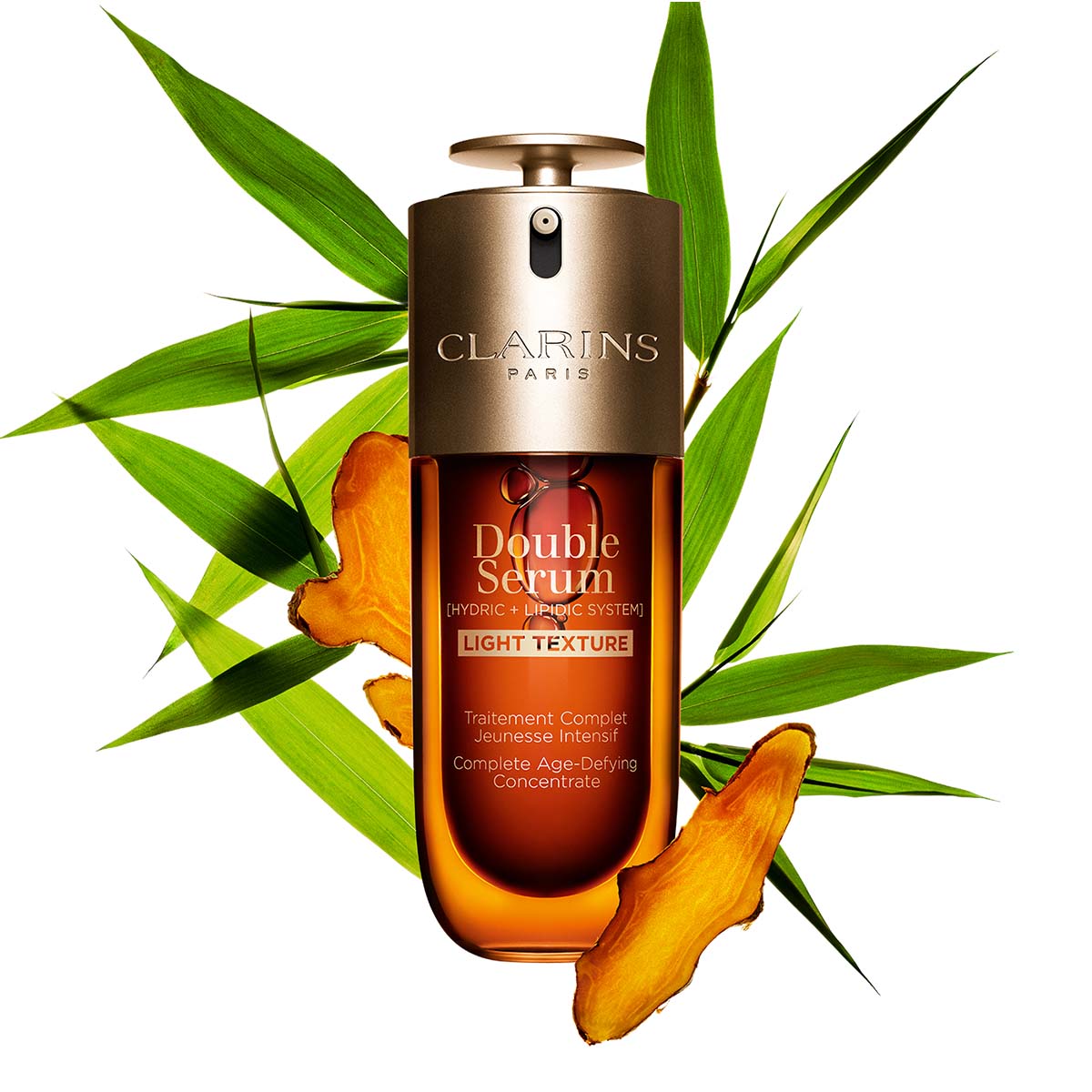 DOUBLE SERUM Light Texture - Firming + Smoothing Anti-Aging Concentrate ...