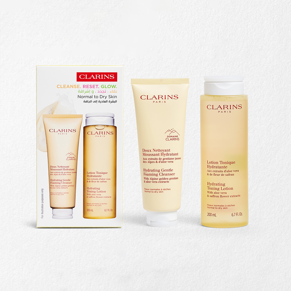 CLEANSE.RESET.GLOW - Normal to Dry Skin