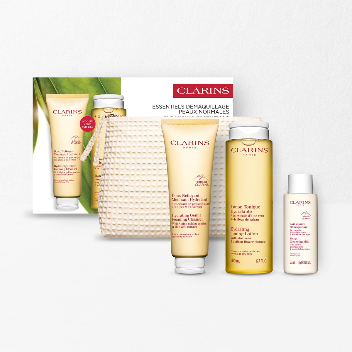 مجموعة أساسيات التنظيف &ndash; للبشرة العادية